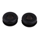 12 x Flatside Black Rubber Gas Fuel Tank Mounts for Harley Softail 84-99 Models