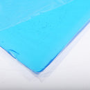 Motorcycle Seat Gel Pad Blue Shock Absorption Mats Cushion Seating 35x35x1cm