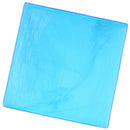 Motorcycle Seat Gel Pad Blue Shock Absorption Mats Cushion Seating 35x35x1cm