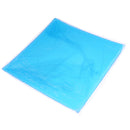 Motorcycle Seat Gel Pad Blue Shock Absorption Mats Cushion Seating 35x35x1cm