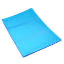 Motorcycle Seat Gel Pad Blue Shock Absorption Mats Cushion Seating 48x35x1cm