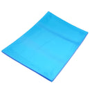 Motorcycle Seat Gel Pad Blue Shock Absorption Mats Cushion Seating 48x35x1cm