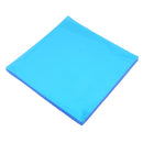 Motorcycle Seat Gel Pad Blue Shock Absorption Mats Cushion Seating 25x25x1cm