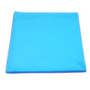 Motorcycle Seat Gel Pad Blue Shock Absorption Mats Cushion Seating 25x25x1cm