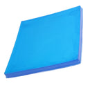 Motorcycle Seat Gel Pad Blue Shock Absorption Mats Cushion Seating 25x25x2cm