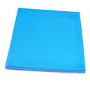 Motorcycle Seat Gel Pad Blue Shock Absorption Mats Cushion Seating 25x25x2cm
