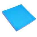Motorcycle Seat Gel Pad Blue Shock Absorption Mats Cushion Seating 25x25x2cm