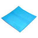 Motorcycle Seat Gel Pad Blue Shock Absorption Mats Cushion Seating 45x45x1cm
