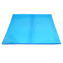 Motorcycle Seat Gel Pad Blue Shock Absorption Mats Cushion Seating 45x45x1cm
