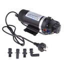 AC 220V Auto Water Pressure Diaphragm Self Priming Pump 160PSI Caravans/Boat