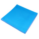 Motorcycle Seat Gel Pad Blue Shock Absorption Mats Cushion Seating 35x35x2cm