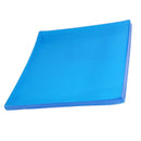 Motorcycle Seat Gel Pad Blue Shock Absorption Mats Cushion Seating 35x35x2cm