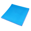 Motorcycle Seat Gel Pad Blue Shock Absorption Mats Cushion Seating 35x35x2cm