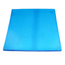 Motorcycle Seat Gel Pad Blue Shock Absorption Mats Cushion Seating 45x45x2cm