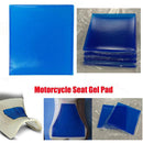 Motorcycle Seat Gel Pad Blue Shock Absorption Mats Cushion Seating 45x45x2cm