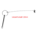 Boat Bimini Top 316 Stainless Steel Quick Release Pin with 240mm Lanyard