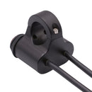 12V 16A Motorcycle 7/8" 22mm Handlebar Grip Light Switch Aluminum Waterproof