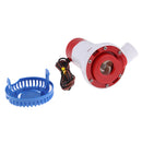 24V DC 1500GPH Automatic Bilge Pump Boat Submersible Bilge Pump 1-1/8" Outlet