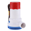 24V DC 1500GPH Automatic Bilge Pump Boat Submersible Bilge Pump 1-1/8" Outlet