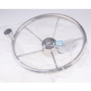 Universal 13.5'' Marine Boat Pontoon Steering Wheel 5 Spoke 3/4" Tapered Shaft