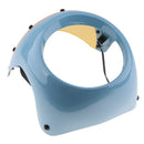 Retro Cafe Racer Style Handlebar Fairing Screen Universal Fits 7" Headlight