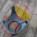 Retro Cafe Racer Style Handlebar Fairing Screen Universal Fits 7" Headlight