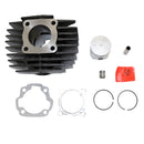 Big Bore Top End Kit Piston 47mm Cylinder Head Rings Gasket for Yamaha PW80
