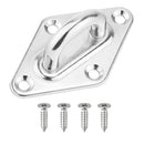 Stainless Steel Eye Plate, Pad Eye, Fixing Plate , Staple Hook Loop, 79mm