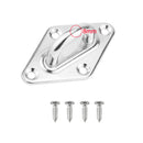 Stainless Steel Eye Plate, Pad Eye, Fixing Plate , Staple Hook Loop, 79mm