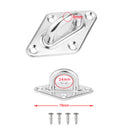 Stainless Steel Eye Plate, Pad Eye, Fixing Plate , Staple Hook Loop, 79mm
