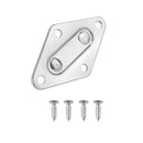Stainless Steel Eye Plate, Pad Eye, Fixing Plate , Staple Hook Loop, 79mm