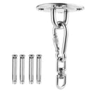 Stainless Steel Hammock Chair Hanging Kit Swivel Hook Ceiling Mount Hardware