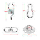 Stainless Steel Hammock Chair Hanging Kit Spring Swivel Hook Ceiling Mount