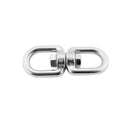 Boat Marine Clip 68mm Stainless Steel Swivel Double Eye Hook