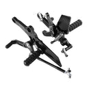 Motorcycle Rearset Footrest Foot Rest Pegs for Kawasaki Ninja 400 2018