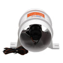 SEAFLO 4" In-Line Marine Bilge Air Blower 24V 235CFM Quiet Boat White