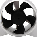 SEAFLO 4" In-Line Marine Bilge Air Blower 24V 235CFM Quiet Boat White