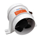 SEAFLO 4" In-Line Marine Bilge Air Blower 24V 235CFM Quiet Boat White