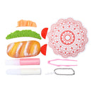 Jandoon DIY Simulated Food Sandwich Toy Clay Slime Squishy Handmade Food Play Toy Girls Gift