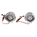 Amp Waterproof Bluetooth Motorcycle Stereo 2-Speakers Audio System - Phone dialing function