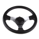 300mm Black Steering Wheel for 150cc - 250cc Engines ATV Go Kart Buggy Quad