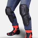 Adults Protective Gear Knee & Elbow Pads with Elastic Straps for Motorcycle Skating Skateboarding Cycling