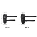 Adults Protective Gear Knee & Elbow Pads with Elastic Straps for Motorcycle Skating Skateboarding Cycling