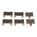 Sintered Front or Rear Brake Pad Set for Suzuki GSXR 600 K4/K5/ XK5 Radial Caliper 004-2005 GSXR 750 K4/K5/ XK5 Radial Caliper 2004-2005