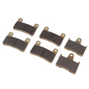 Sintered Front or Rear Brake Pad Set for Suzuki GSXR 600 K4/K5/ XK5 Radial Caliper 004-2005 GSXR 750 K4/K5/ XK5 Radial Caliper 2004-2005