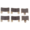 Sintered Front or Rear Brake Pad Set for Suzuki GSXR 600 K4/K5/ XK5 Radial Caliper 004-2005 GSXR 750 K4/K5/ XK5 Radial Caliper 2004-2005
