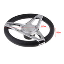 Chrome Stainless Steel Boat Marine Steering Wheel 3 Spoke 13.7