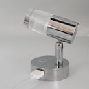 12V 24V 3W LED Bedside Reading Light Headboard Touch Switch with USB Port