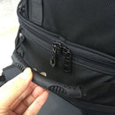 Rear Seat Storage Motorcycle Expandable Capacity Luggage Saddle Bag Backpack