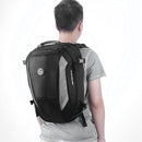Rear Seat Storage Motorcycle Expandable Capacity Luggage Saddle Bag Backpack